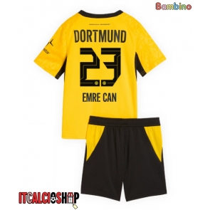Borussia Dortmund Emre Can #23 Prima Maglia Bambino 2026-27 Manica Corta (+ Pantaloni corti)
